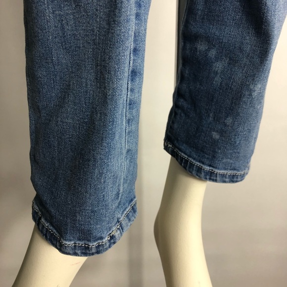 Seven 7 Blue Skinny Jeans Size 6 - Picture 4 of 16
